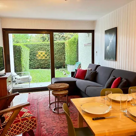 Avec Jardin Privatif Aux Gets, Proche Commerces Et Pistes - Fr-1-623-236 * 레게츠